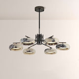Vitrella Multi-Ring Marble Chandelier - thebelacan