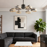 Vitrella Multi-Ring Marble Chandelier - thebelacan