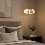 Vitrella Oval-Marble Disc Pendant - thebelacan