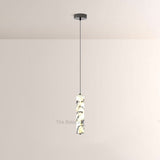 Vitrella Tall Cylinder Marble Pendant - thebelacan