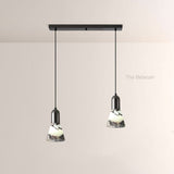 Vitrella Tapered Marble Shade Pendant(1/2/3-Head) - thebelacan