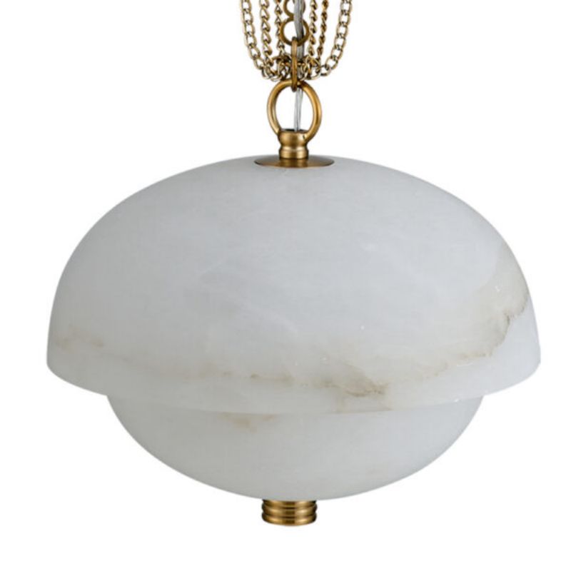 Volterra Alabaster LED Pendant 17” - thebelacan