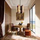 Walsh Round Metal Chandelier - thebelacan