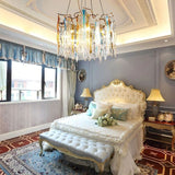 Waterfall Crystal Branch Chandelier - thebelacan