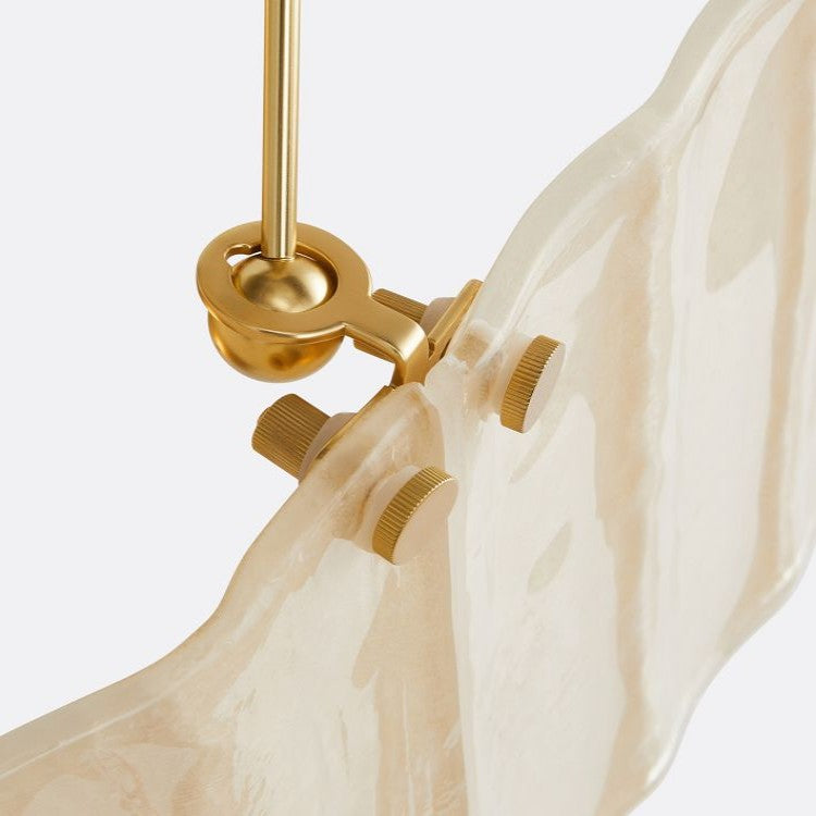 Willamette Oval Crystal Chandelier 48" - thebelacan
