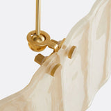 Willamette Oval Crystal Chandelier 48" - thebelacan