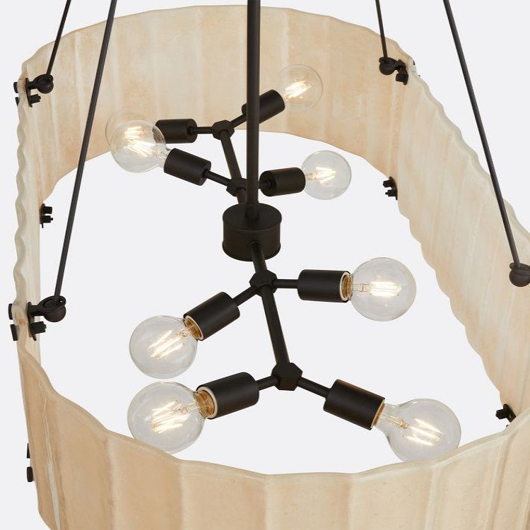Willamette Oval Crystal Chandelier 48" - thebelacan