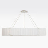 Willamette Oval Crystal Chandelier 60" - thebelacan