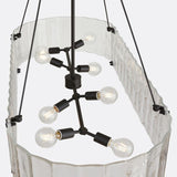 Willamette Oval Crystal Chandelier 60" - thebelacan