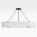 Willamette Oval Crystal Chandelier 60" - thebelacan