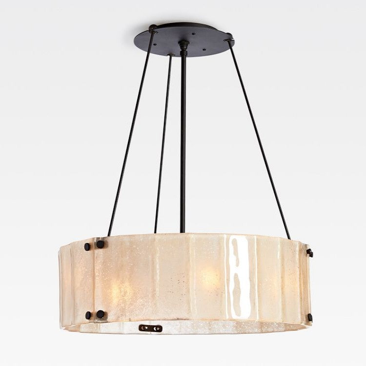 Willamette Round Crystal Chandelier 24" - thebelacan