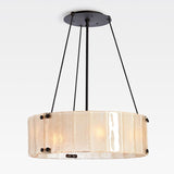 Willamette Round Crystal Chandelier 24" - thebelacan