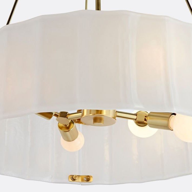 Willamette Round Crystal Chandelier 24" - thebelacan