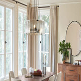 Willamette Round Crystal Chandelier 24" - thebelacan
