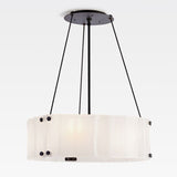 Willamette Round Crystal Chandelier 24" - thebelacan