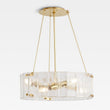 Willamette Round Crystal Chandelier 24" - thebelacan