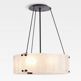 Willamette Round Crystal Chandelier 24" - thebelacan