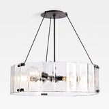 Willamette Round Crystal Chandelier 32" - thebelacan