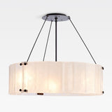 Willamette Round Crystal Chandelier 32" - thebelacan