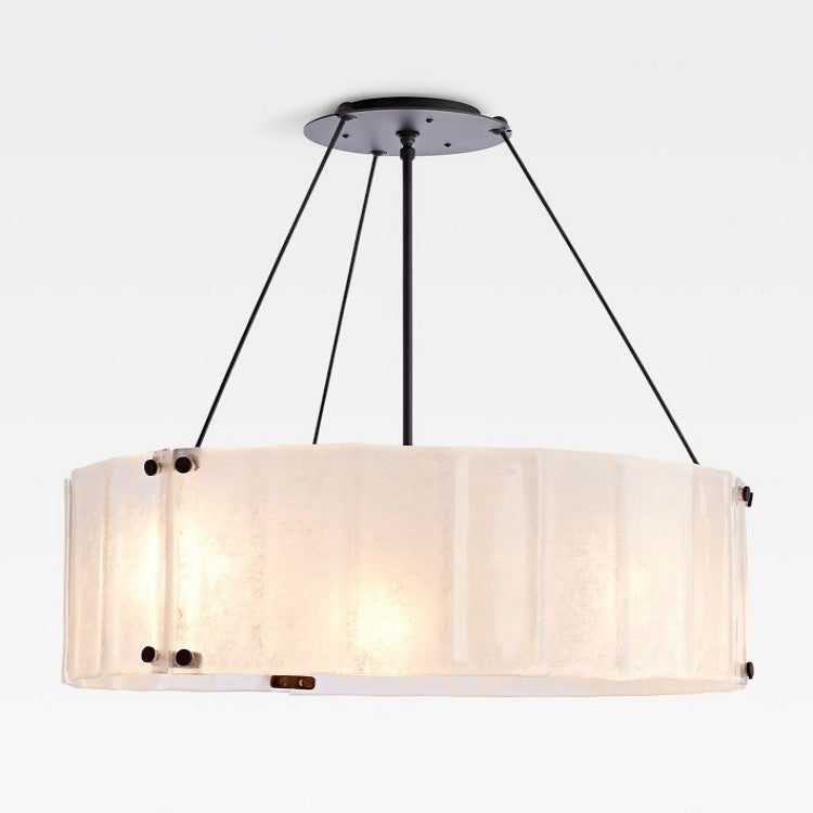 Willamette Round Crystal Chandelier 48" - thebelacan