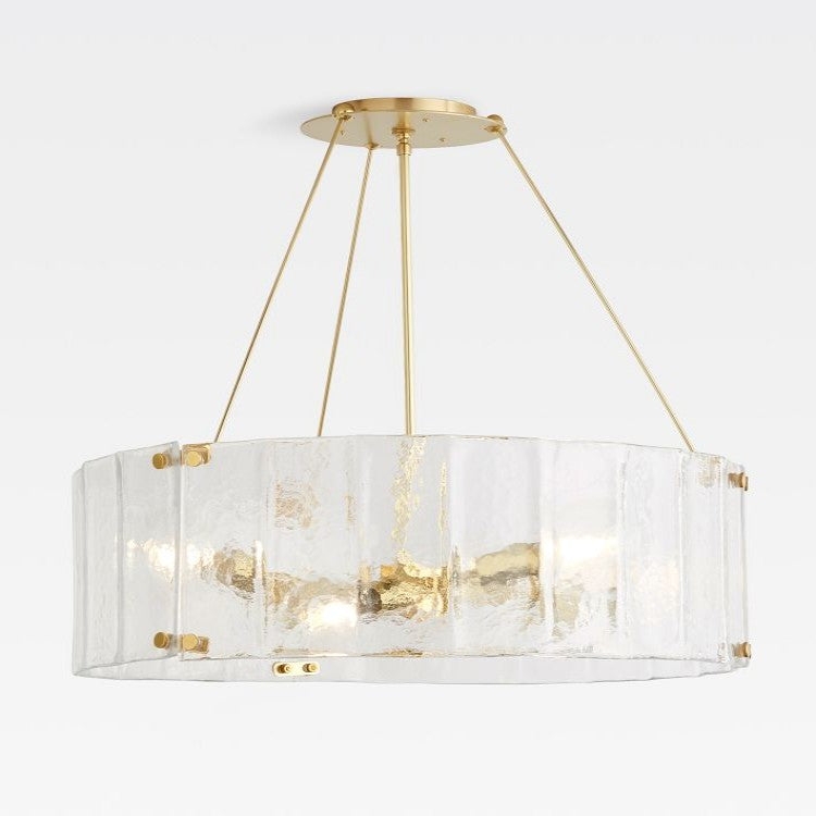 Willamette Round Crystal Chandelier 48" - thebelacan