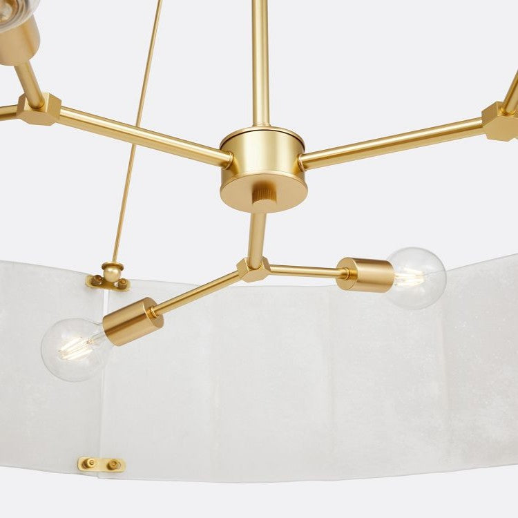 Willamette Round Crystal Chandelier 48" - thebelacan