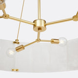 Willamette Round Crystal Chandelier 48" - thebelacan