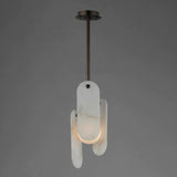 Studio M Alabaster Megalith Single Pendant - thebelacan