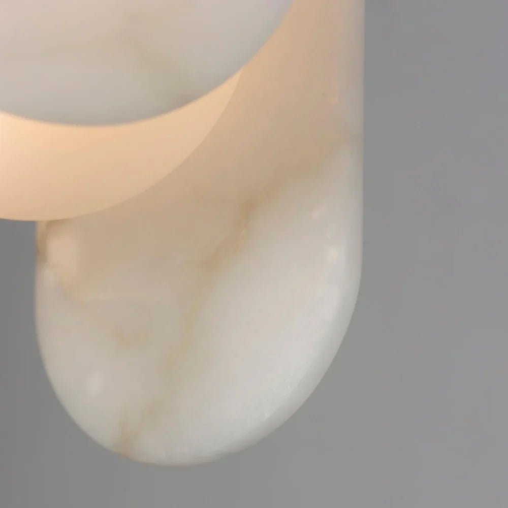 Studio M Alabaster Megalith Single Pendant - thebelacan