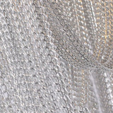 Modern Aluminum Chain Tassel Chandelier - thebelacan