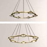 Planet Round Chandelier 36" - thebelacan