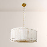 San Marco Alabaster Round Chandelier - thebelacan