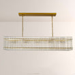 San Marco Rectangular Chandelier 54" - thebelacan
