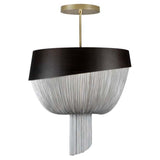 Modern Forever Chandelier, Oak, Aluminium Chain, Handmade Portugal by Greenapple - thebelacan