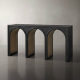 Heidi Console Table 60" 79" - thebelacan