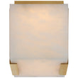 Kelly Wearstler Covet Tall Clip Solitaire Flush Mount with Alabaster - thebelacan