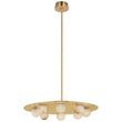 Kelly Wearstler Alabaster Pertica 24" Eight Light Chandelier - thebelacan