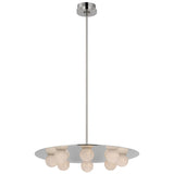 Kelly Wearstler Alabaster Pertica 24" Eight Light Chandelier - thebelacan