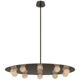 Kelly Wearstler Alabaster Pertica 36" Ten Light Chandelier - thebelacan