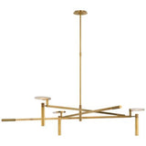 Alabaster Kelly Wearstler Chandelier 60"D - thebelacan