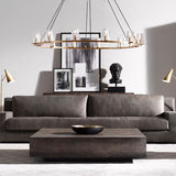 Kuseau Glass Round Chandelier 60" - thebelacan