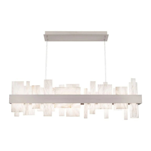 Alabaster LED Linear Chandelier - thebelacan