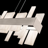 Alabaster LED Linear Chandelier - thebelacan
