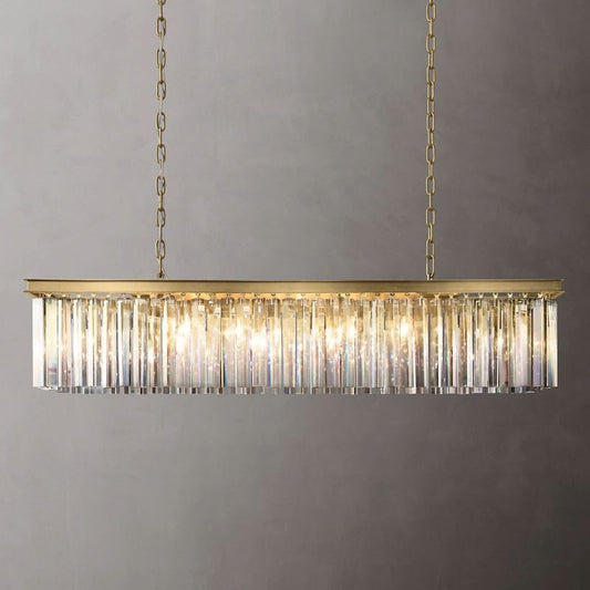 Rhy Rectangular Chandelier 49"W/60"W - thebelacan