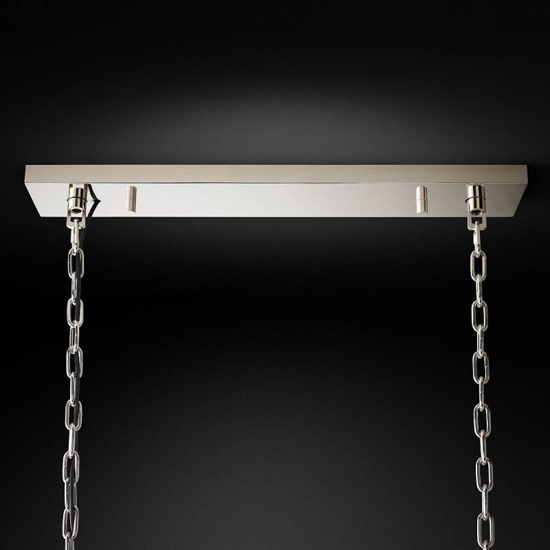 Rhy Rectangular Chandelier 49"W/60"W - thebelacan