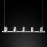 Kuseau Glass Linear Chandelier 49" - thebelacan