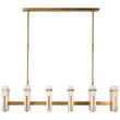 Alabaster Ian K Fowler Malik Large Linear Chandelier - thebelacan