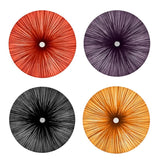 Silk Over Metal Living Room Chandelier - thebelacan